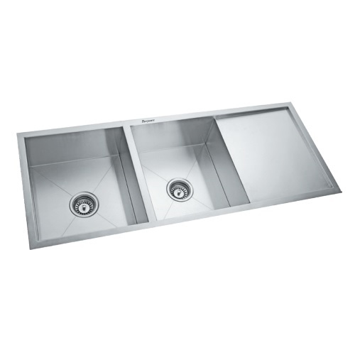 Buy Double Bowl Sink with Drain Board Online | Urban Hardwares