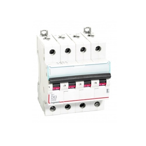 Legrand D Curve Four pole 415 V - DX³ AC MCBs